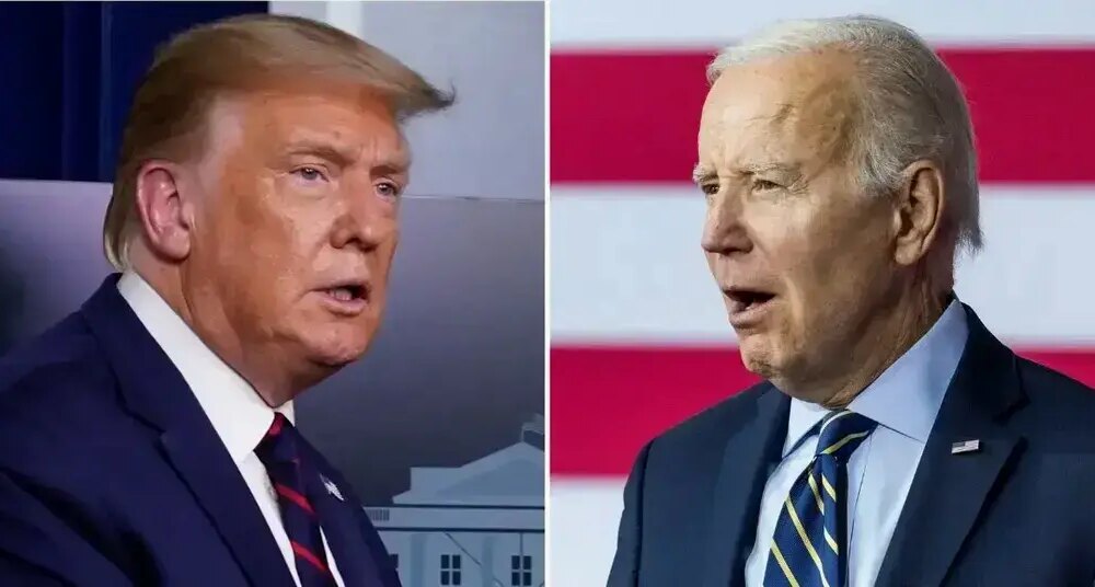 25% of voters see the Biden era as 'mostly good for America', compared to 42% for Trump