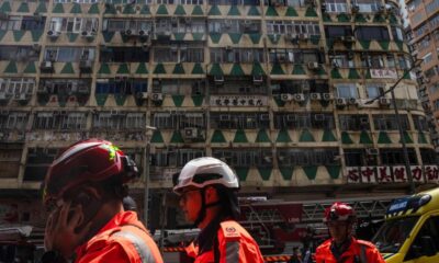 A fire at a 16-story residential building in Hong Kong kills at least five people and injures dozens – The Denver Post