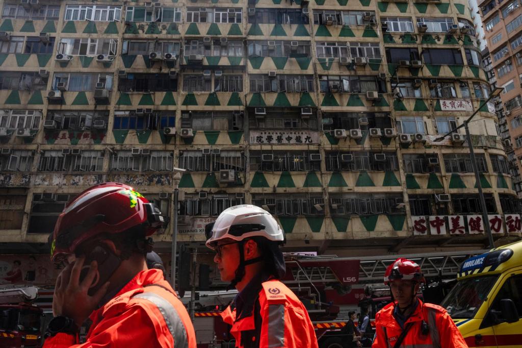 A fire at a 16-story residential building in Hong Kong kills at least five people and injures dozens – The Denver Post