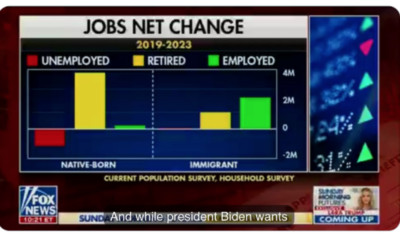 'All new jobs go to immigrants'