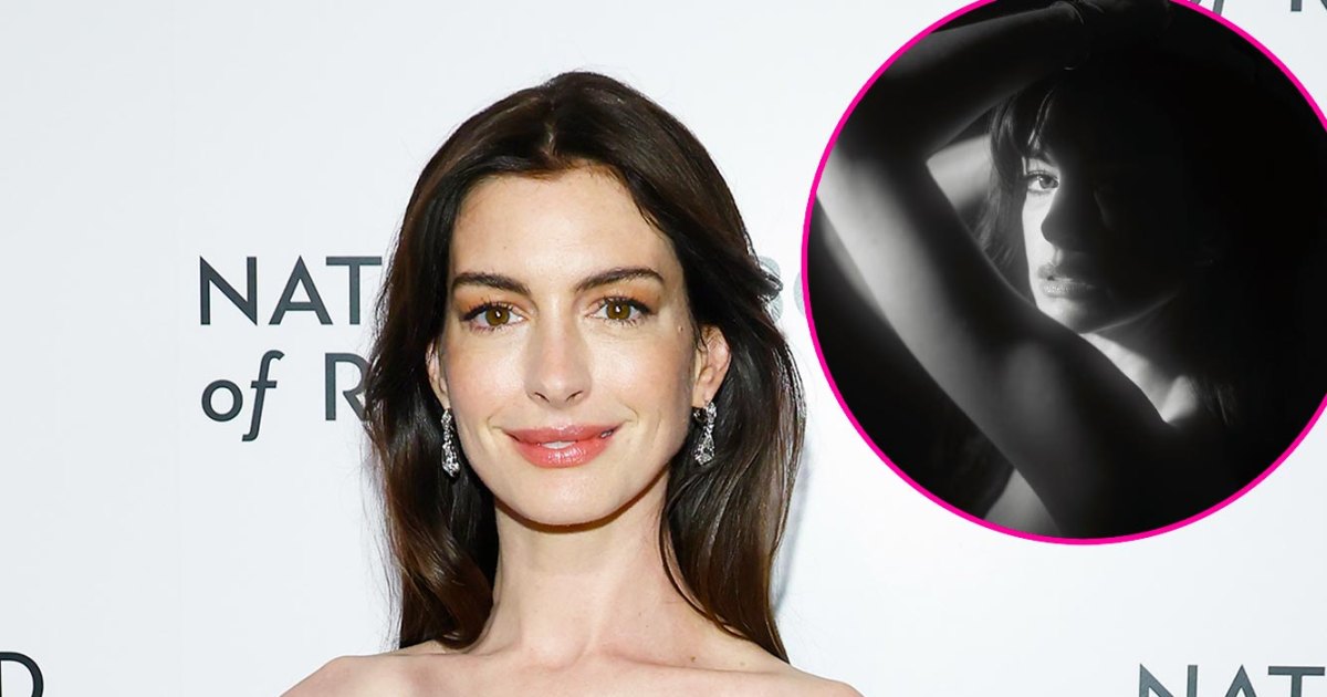 Anne Hathaway remembers being a “chronically stressed young woman.”