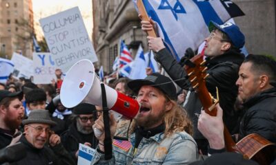 At Columbia, Pro-Israel Crowd Yells ‘Go Back To Gaza!’ At Pro-Palestinian Students