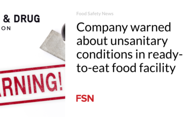 Bedrijf waarschuwde voor onhygiënische omstandigheden in kant-en-klare voedselfaciliteit