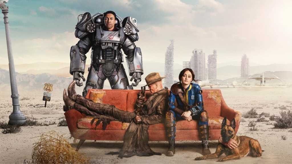 Fallout poster - Lucy, Ghoul, Maximus, Dog