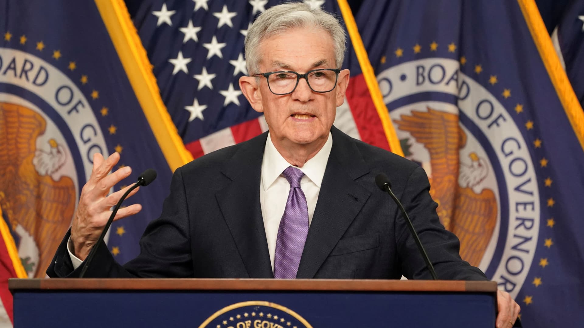 Fed Chairman Powell says there has been a "lack of further progress" on inflation this year