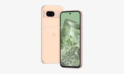 Render of the Google Pixel 8a