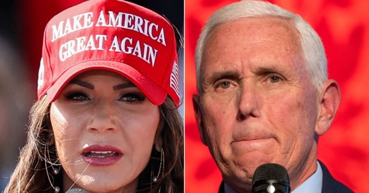 Kristi Noem criticizes Mike Pence for 'failing' Trump since January 6th filled with threats