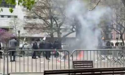Manifesto of man who set himself on fire outside Trump trial warns of 'apocalyptic fascist world coup'