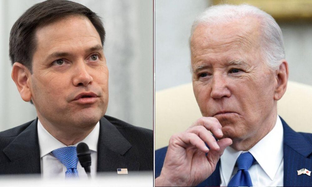 Marco Rubio accuses Joe Biden of leaking a phone conversation with Benjamin Netanyahu