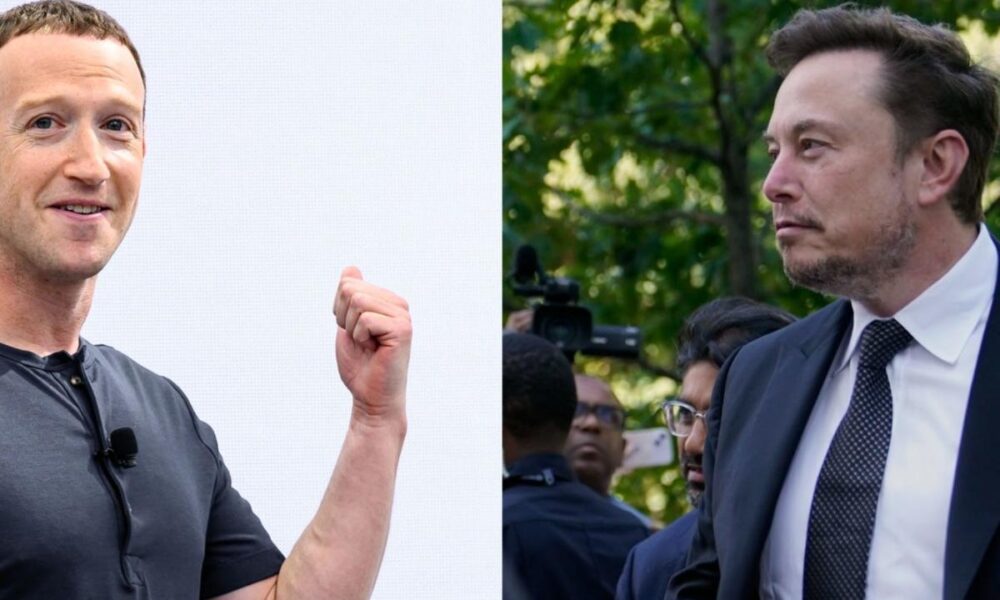 Mark Zuckerberg overtakes Elon Musk as the third richest person in the world, as their companies' shares move in opposite directions