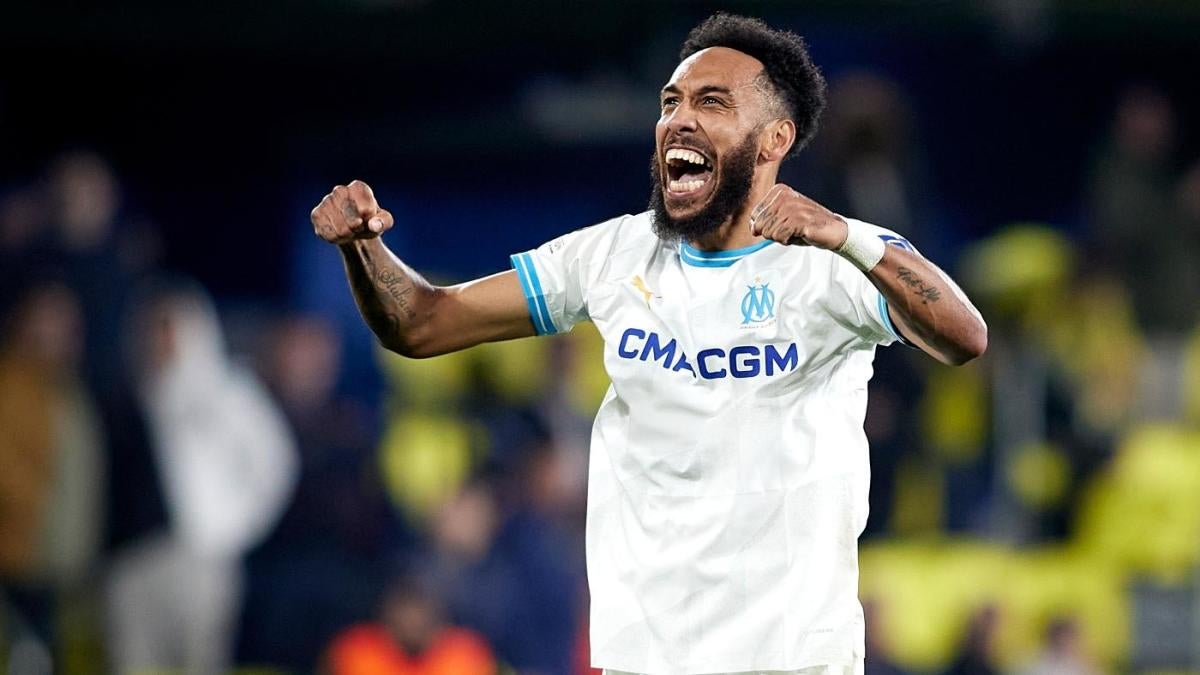 Marseille player Pierre-Emerick Aubameyang is happy to be the Europa League top scorer, but his ultimate goal is higher