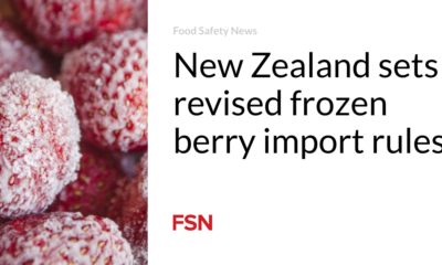 New Zealand sets revised import rules for frozen berries