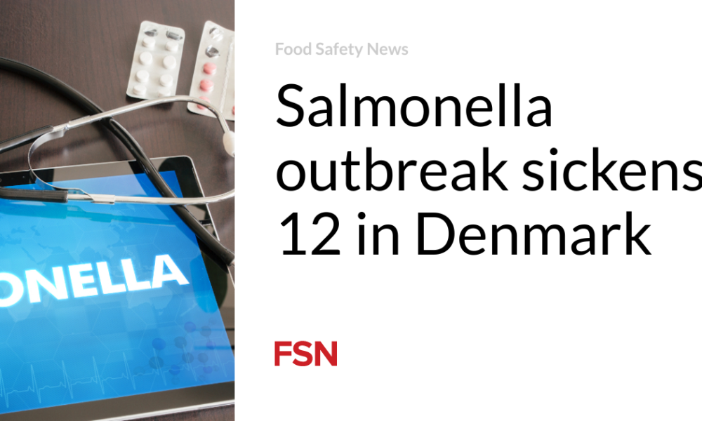 Outbreak of Salmonella disease 12 in Denmark 