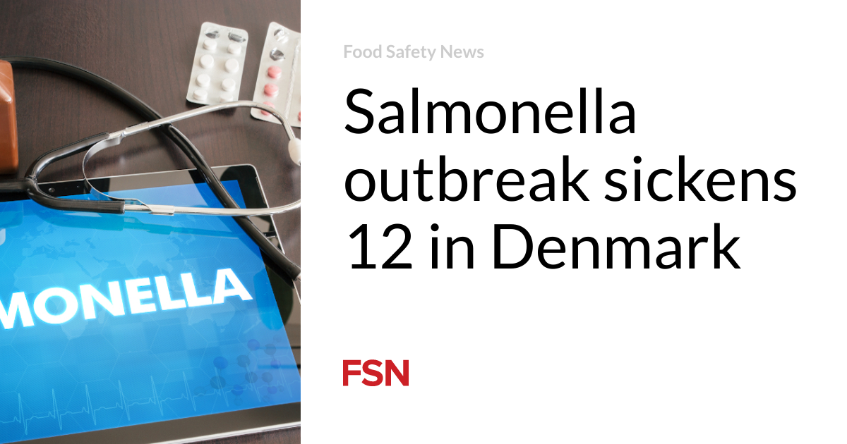 Outbreak of Salmonella disease 12 in Denmark
