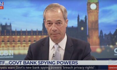 Nigel Farage has said Parliament needs to oppose an amendment which some say could give the DWP the right to access the bank accounts of anyone in receipt of DWP money.