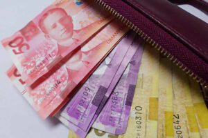 Peso falls against dollar based on US inflation data