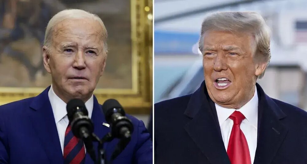 President Joe Biden accuses Donald Trump of 'taking us back 160 years'
