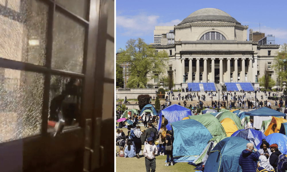 Pro-Palestinian protesters occupy Columbia University's Hamilton Hall