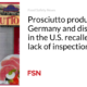 Prosciutto produced in Germany and distributed in the US recalled due to lack of inspection
