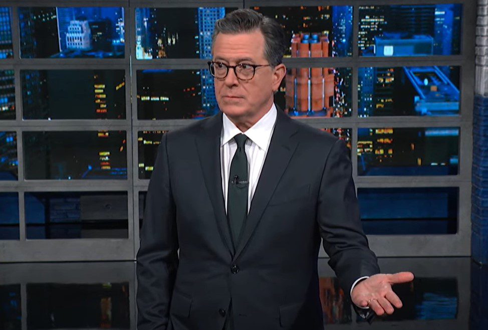 Stephen Colbert talks about Trump's stall tactics.