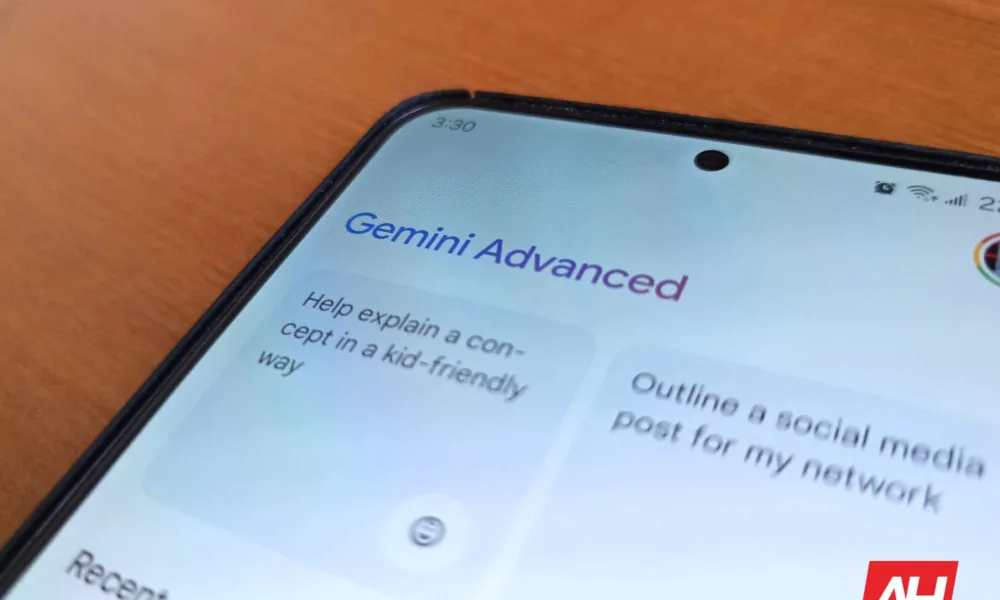 The Gemini app could get real-time responses 
