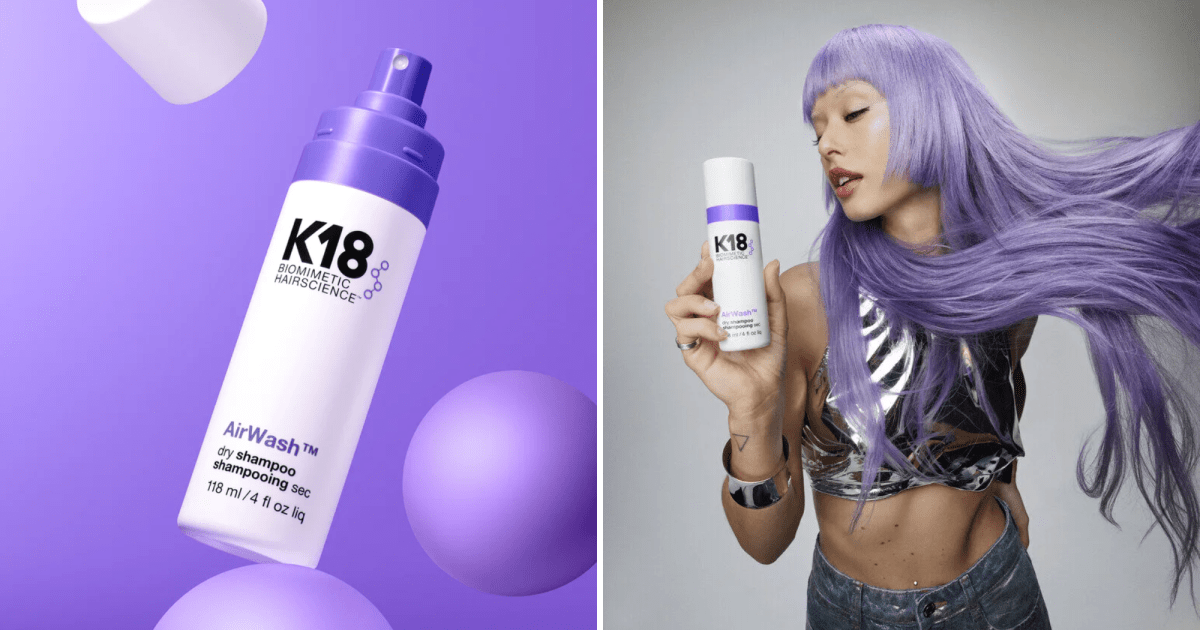 This dry shampoo turns greasy hair into 'freshly washed' locks