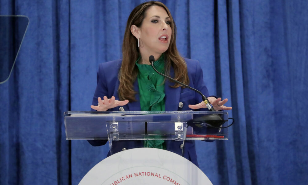 Among the RNC's expenses in March was $118,000 paid to former chair Ronna McDaniel on March 6, two days before she left the committee.