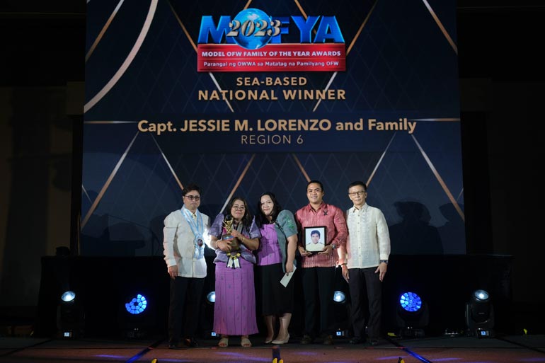 Winning OFW families grateful to OWWA for MOFYA, credit BDO for promoting savings culture