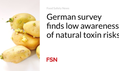 A German study shows that there is little awareness of the risks of natural toxins