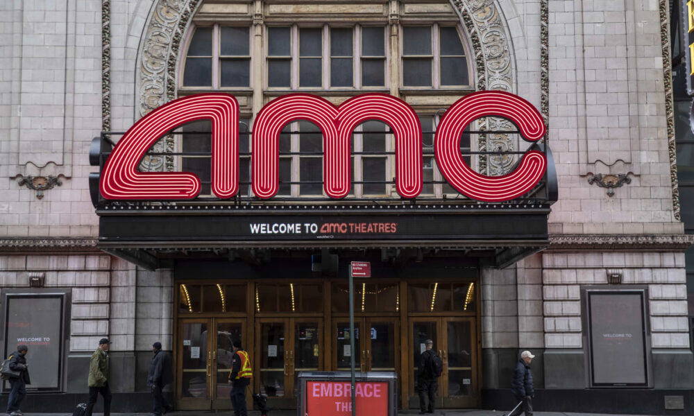 AMC raises $250 million in stock during meme rally, with shares still up 90% in premarket