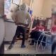 American teenager who punched teacher in class is charged with kidnapping and assault