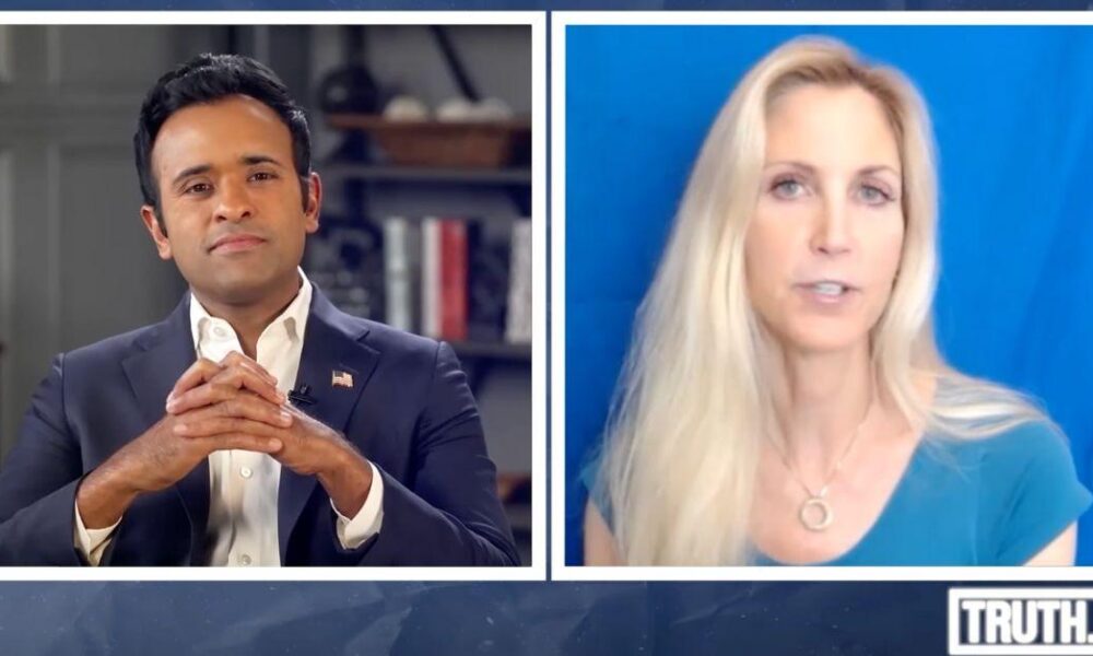 Ann Coulter tells Vivek Ramaswamy she wouldn't have voted for him