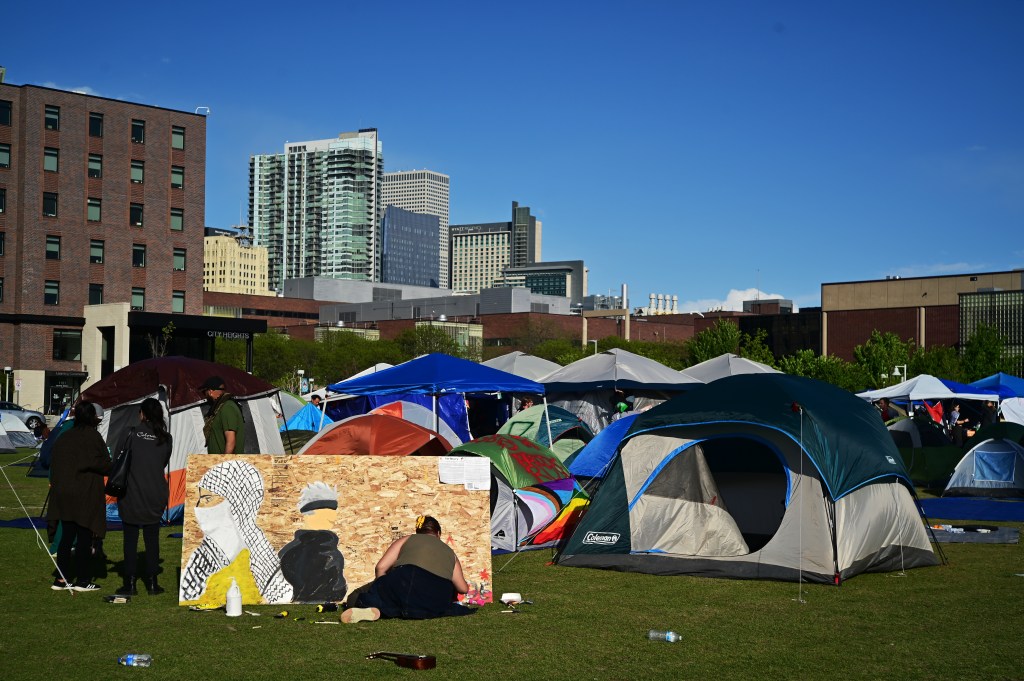 Auraria organizers reject offer of $15,000 donation to remove pro-Palestinian encampment