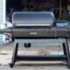 Traeger Ironwood XL grill review in front of a garage
