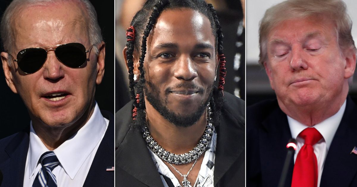 Biden Campaign Turns Kendrick Lamar-Drake Beef Into Trump Diss Track