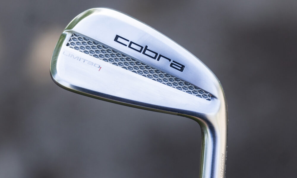 Cobra changes the game with the first commercially available 3D printed irons