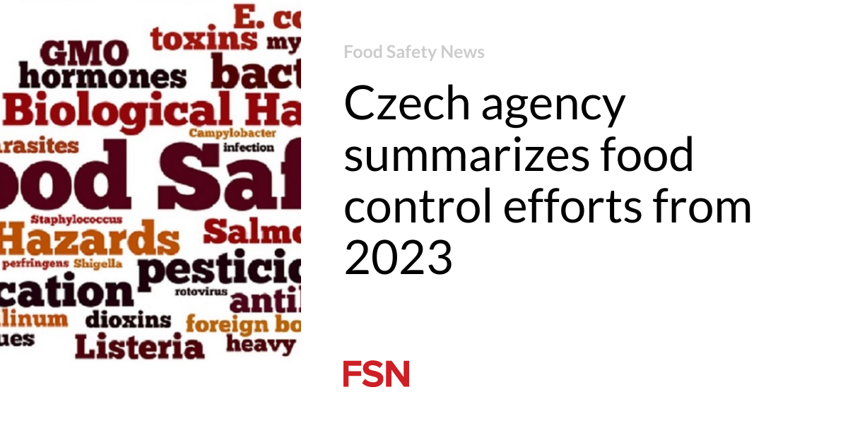Czech agency summarizes 2023 food control efforts