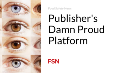 Damn proud publisher platform |  Food safety news
