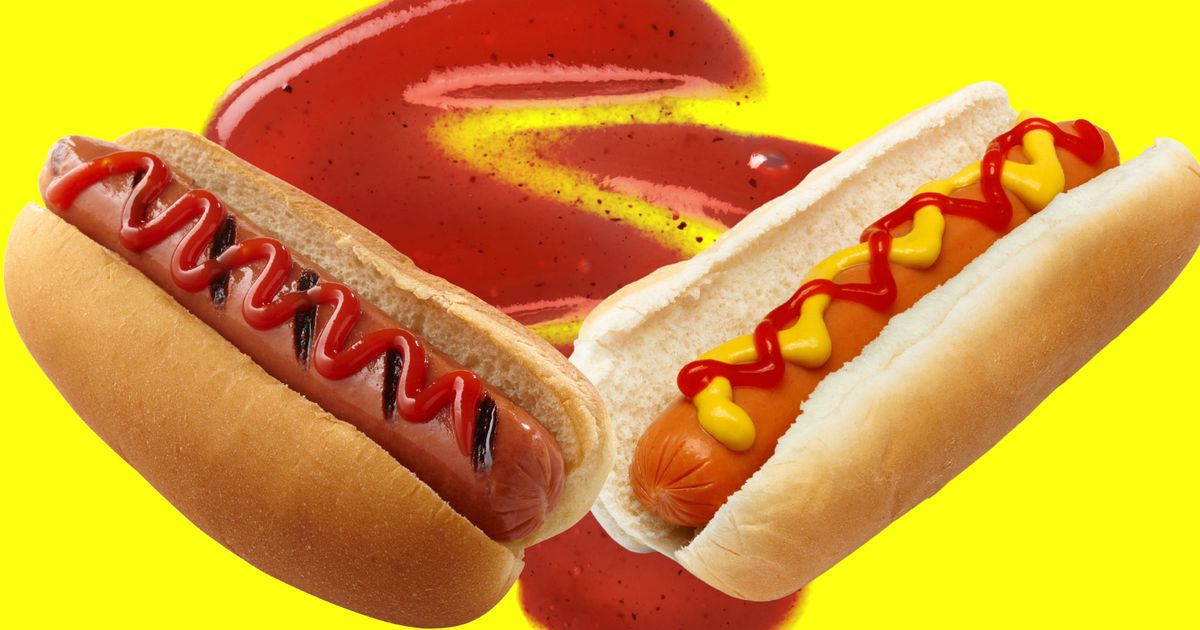 Don't even think about putting ketchup on a hot dog