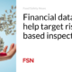 Financial data can help target risk-based inspections