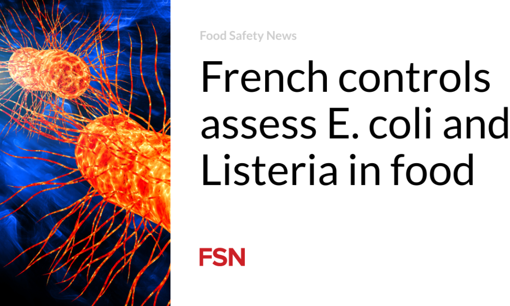 French controls assess E. coli and Listeria in food
