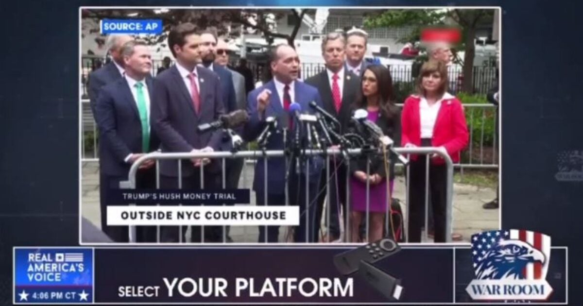 GOP MAGA Heroes Join President Trump in Court, Then Give Strong Statements to Fake News After Thursday's Democratic Lawfare Trial (Video) |  The Gateway expert