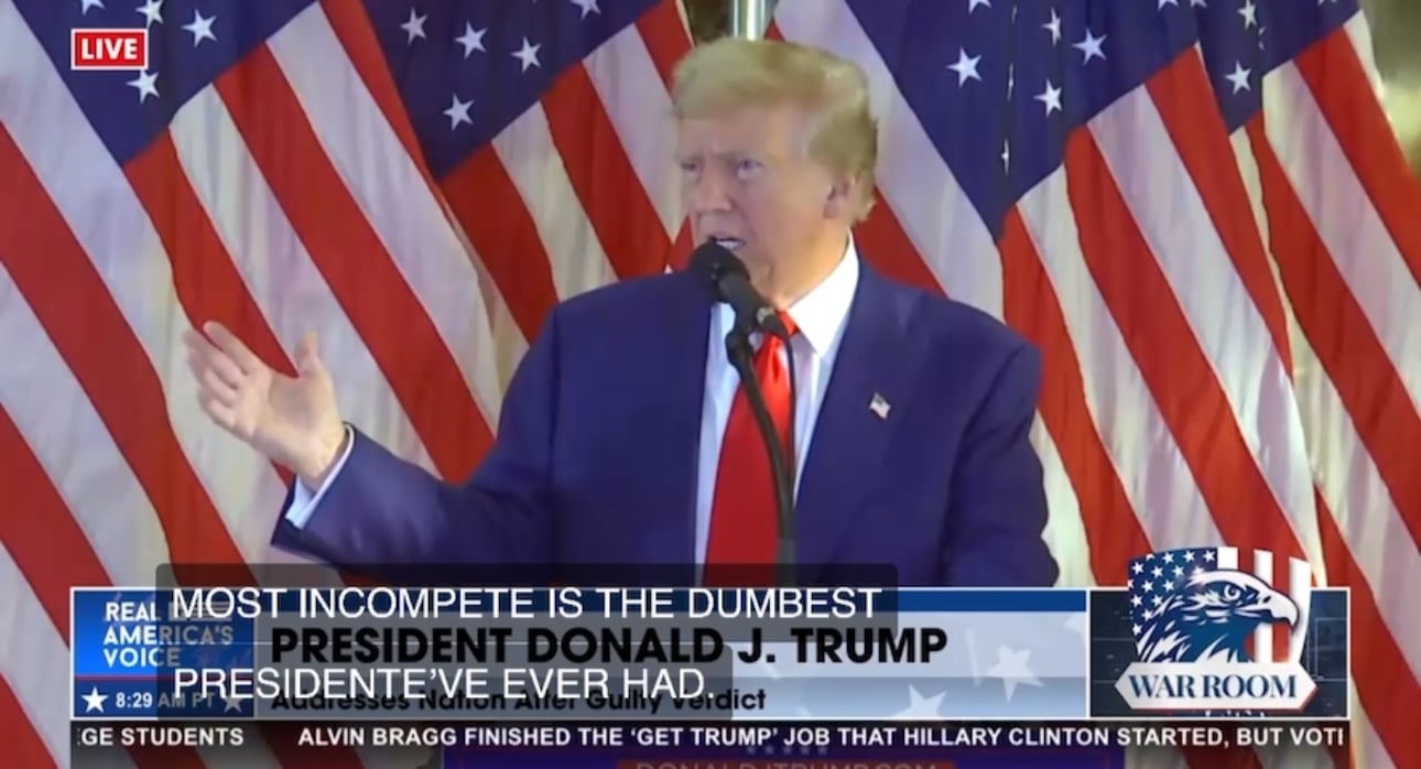 HILARIOUS!  President Trump Says Joe Biden is “The Worst, the Dumbest, the Most Incompetent, and the Most Dishonest President We've Ever Had” and Denounces J6 Witch Hunt, Liz Cheney, “Crying Adam Kinzinger” (VIDEO) |  The Gateway expert