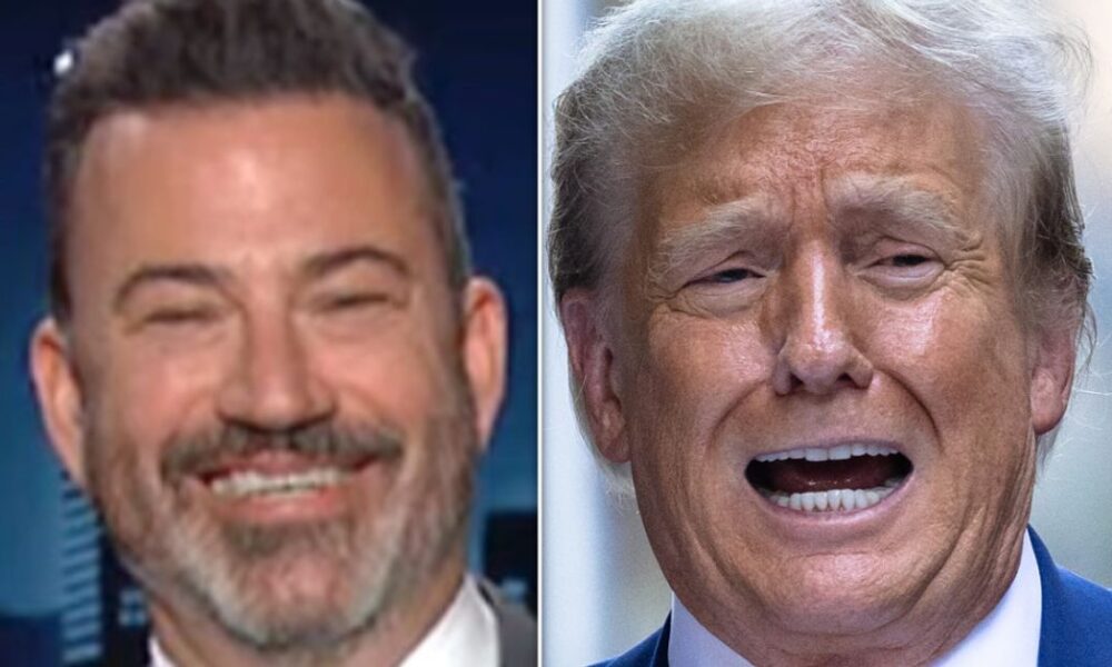 Jimmy Kimmel responds to his legal name in the Trump trial