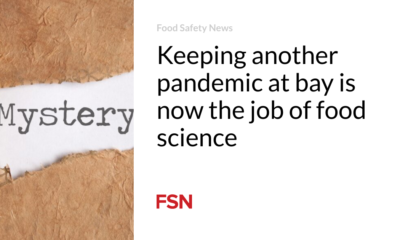 Keeping a new pandemic at bay is now the job of nutritional science