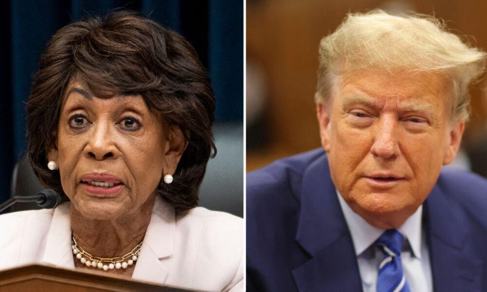 Maxine Waters warns that Trump supporters are planning an attack if he loses the race