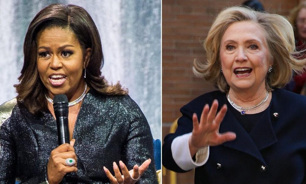 Michelle Obama accused of 'petty behavior' towards Hillary Clinton