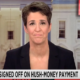 Rachel Maddow gags on air after relaying the Trump story from Michael Cohen's testimony