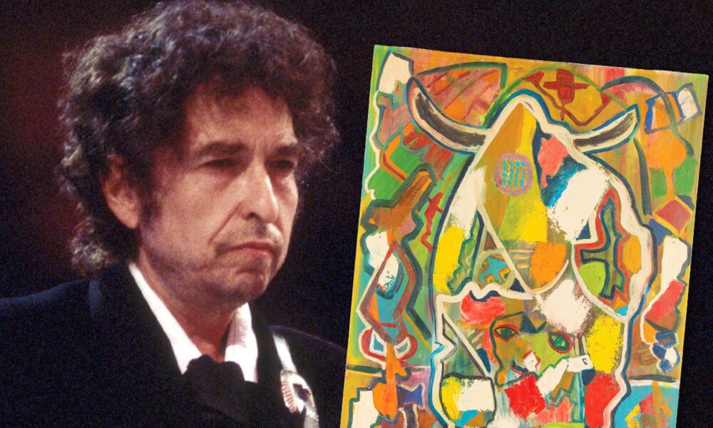 Rare Bob Dylan painting up for auction, valued at $100,000