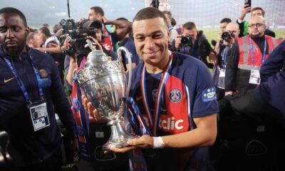 Real Madrid target Kylian Mbappe says he will announce his future 'within a few days' after PSG win the French Cup